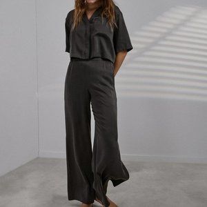 Lunya Washable Silk High Rise Pant Set